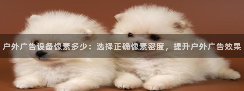 杏宇平台怎么样知乎：户外广告设备像素多少：选择正确像素密度，提升户外广告效果