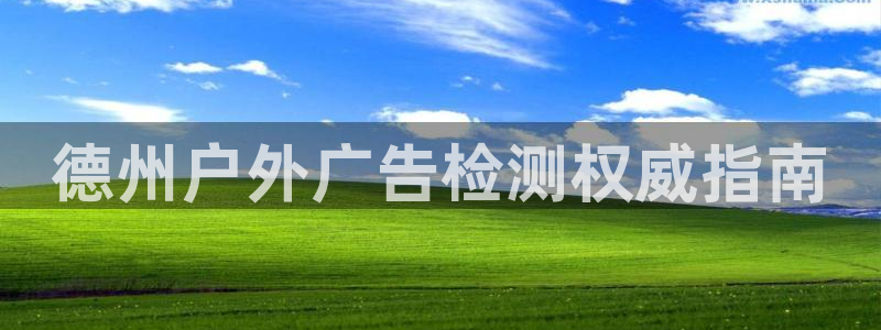 杏宇平台代理多少钱一次：德州户外广告检测权威指南